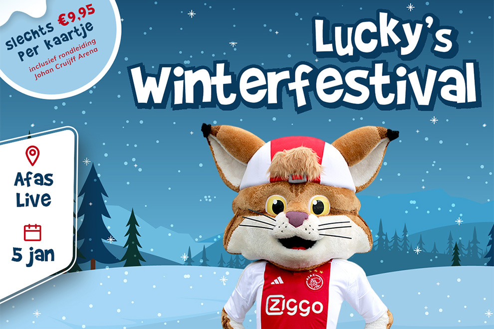 Lucky's Winterfestival | AFAS Live - english