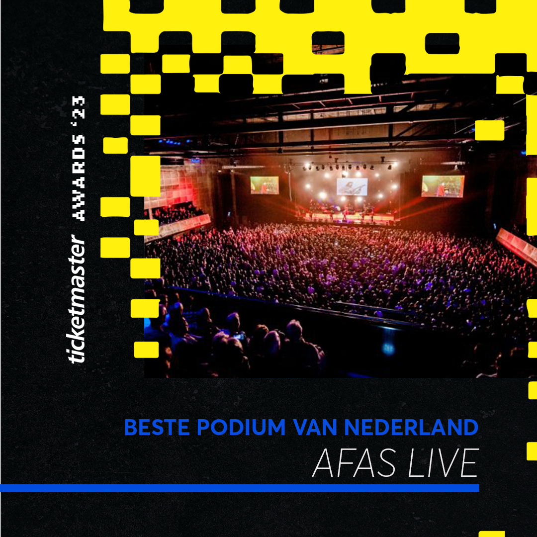 Stem op AFAS Live voor de Ticketmaster Awards '23! | AFAS Live